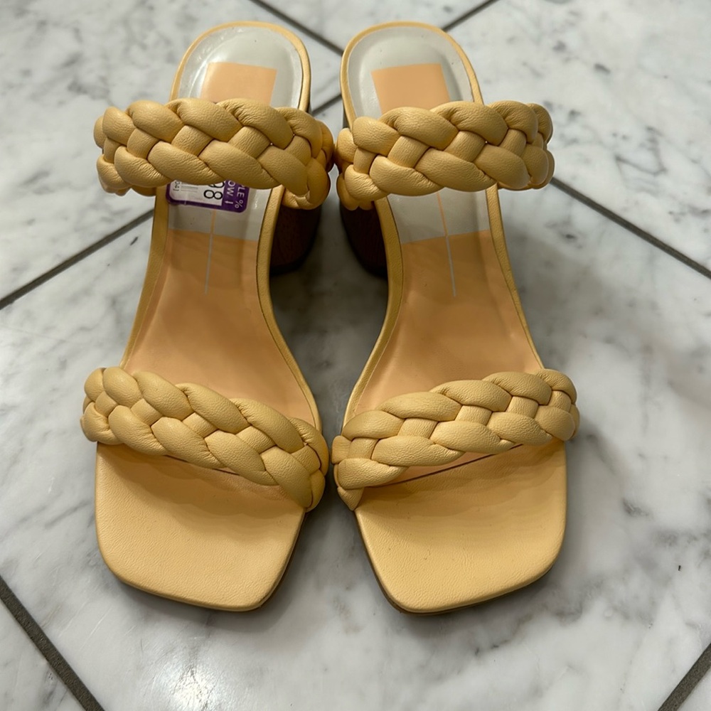 Women's Braided Heeled Sandals